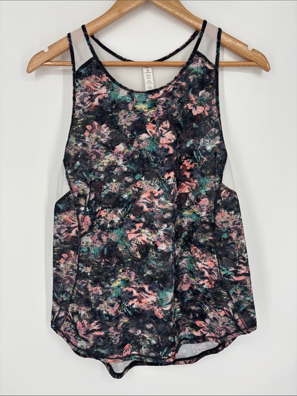 Lululemon Tank Sculpt II Dapple Daze Multi Floral Print Women’s Size 6